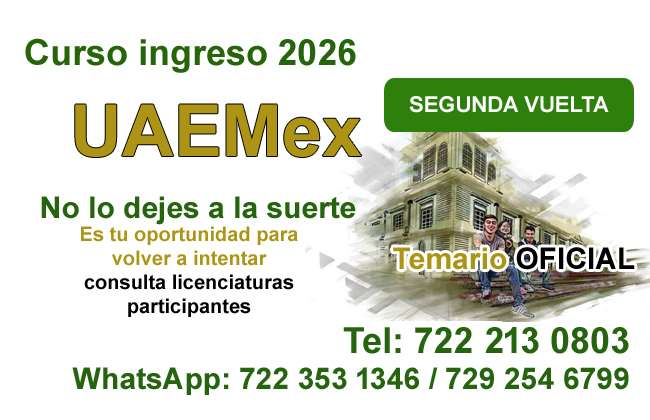 Segunda vuelta UAEMéx  6 junio 2026