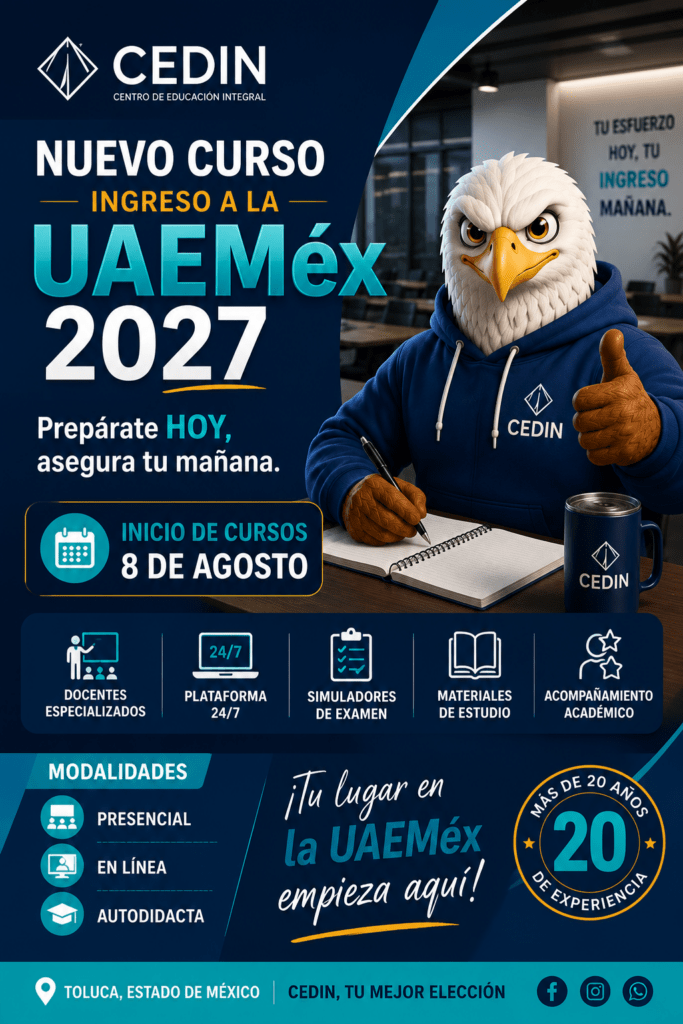 curso ingreso uaemex 2027